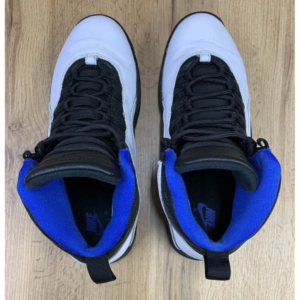 Nike Air Jordan 10 Retro Orlando 2018 Men’s 9.5 White Black Royal 310805-108